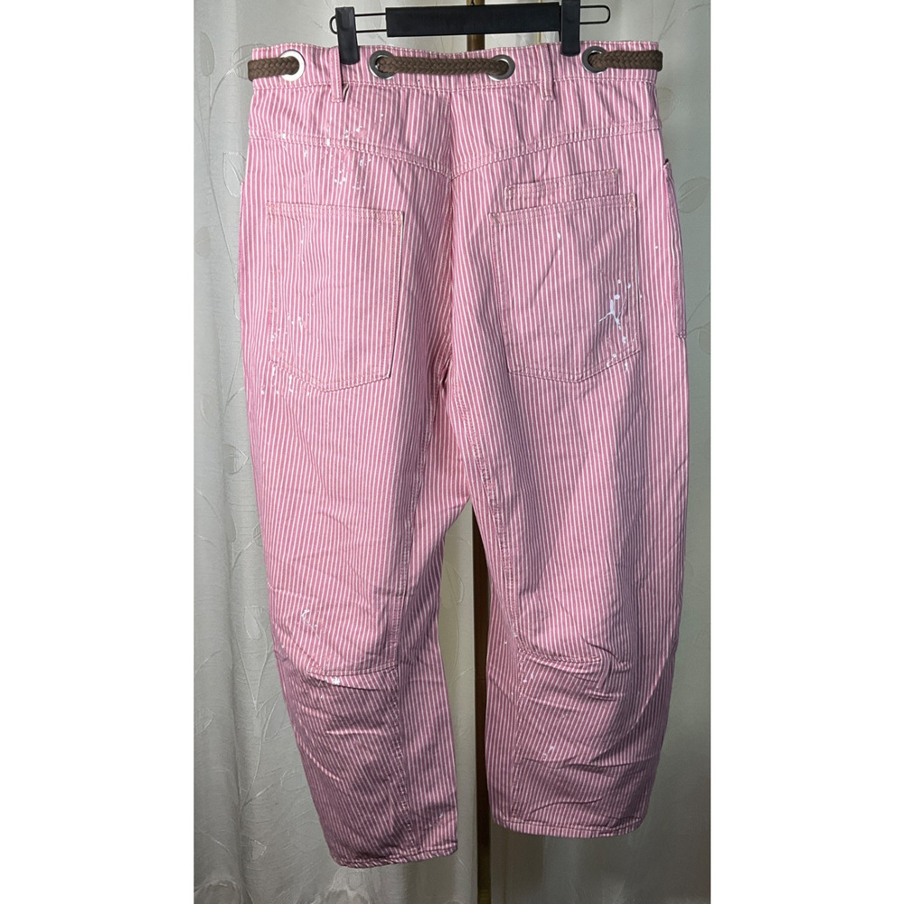 NWOT Free People LIMITED EDITION!! Moxie Railroad Jean, Size 31/Size 12 - Picture 8 of 9